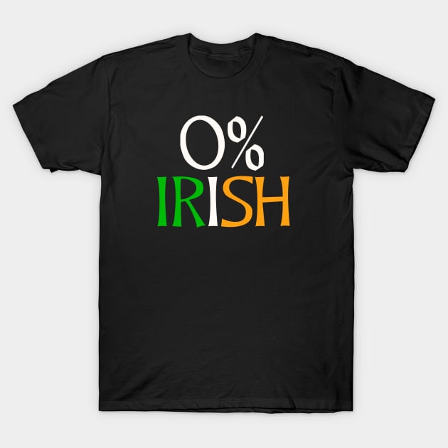 0 Percent Irish to Irish - Gift For Ireland T-Shirt by giftideas